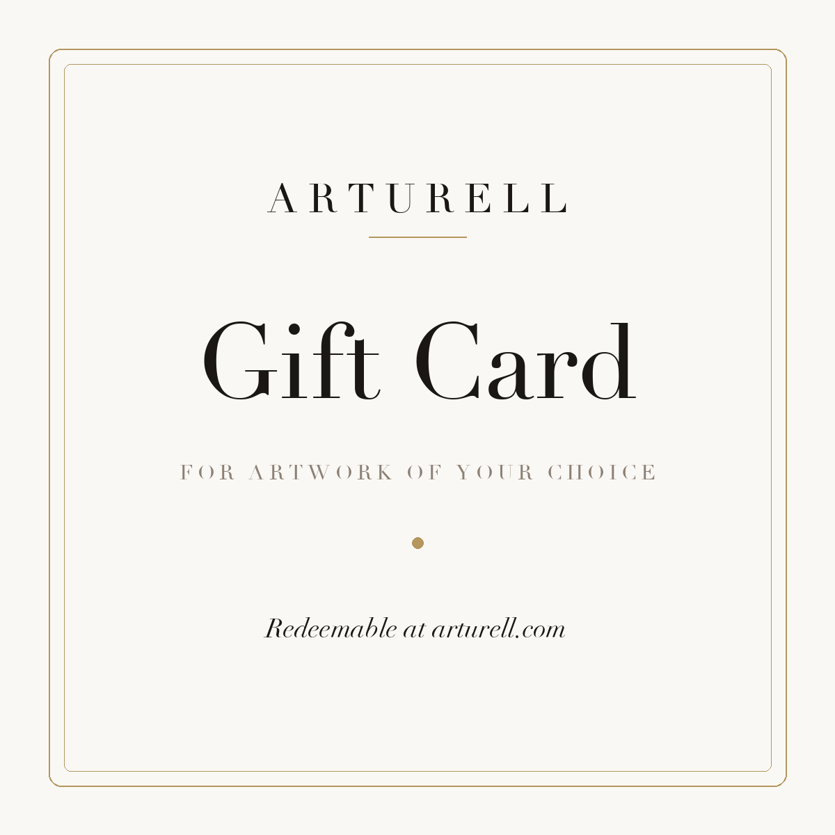 Arturell Gift Card
